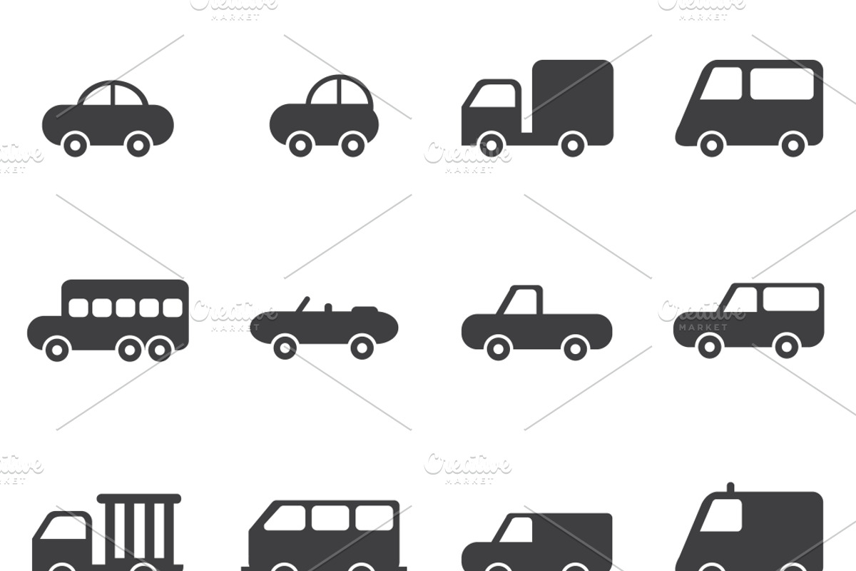 Cars Icons, an Icon by jabkitticha