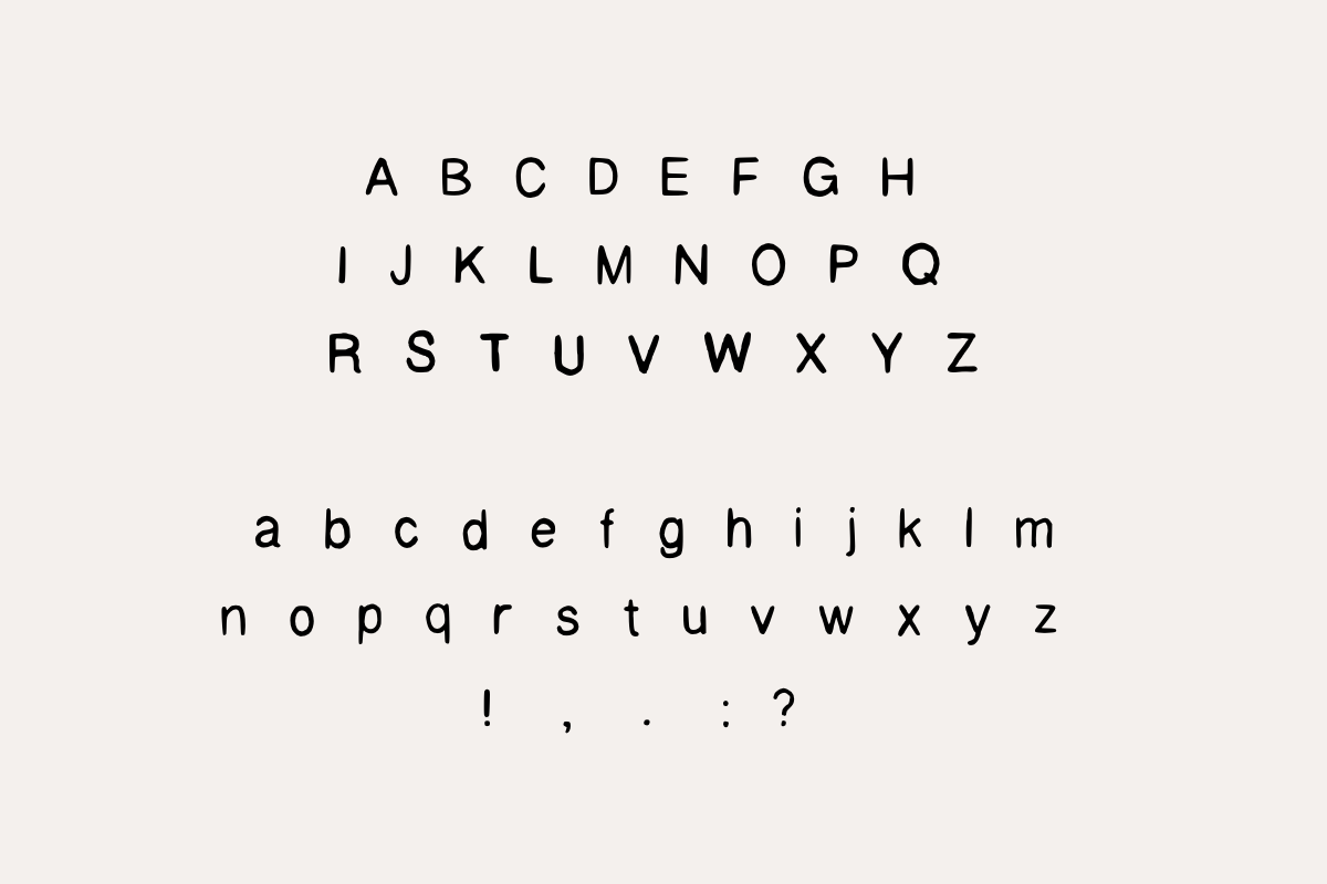 HANDVETICA – Handwritten Font, a Handwritten Font by Roooar Studio (Photo 2 of 5)