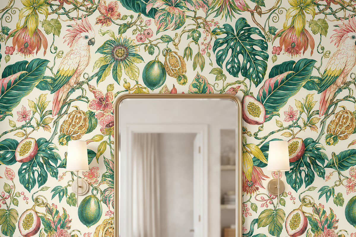 Luxury Bathroom Wallpaper Mockup PSD, a Household Mockup by 1001 mockups (Photo 7 of 11)