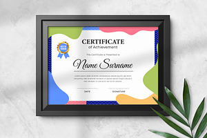 Certificate Template, a Stationery Template by Panen Creative