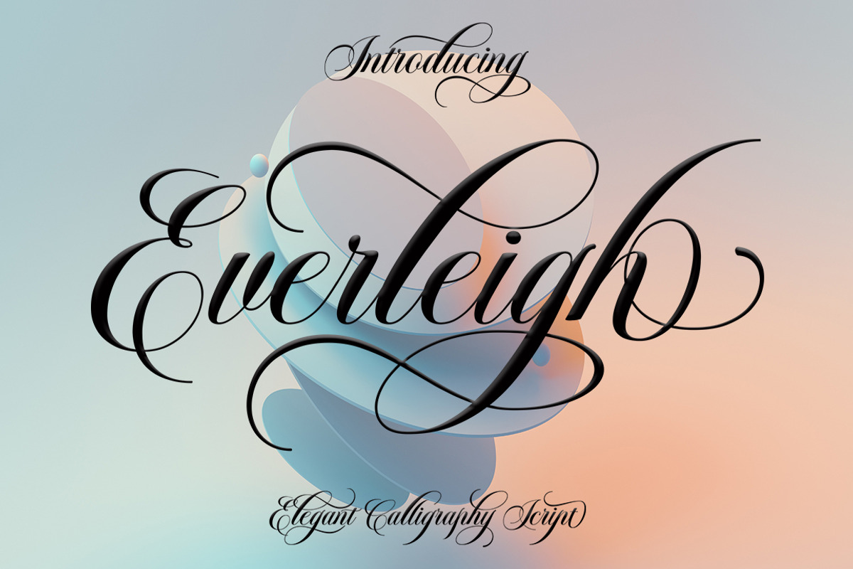 Everleigh Script, a Script Font by Has_rizal (Photo 10 of 10)