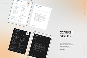 Modern Resume Bundle: 10 PRO Themes