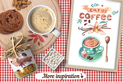 Coffee and sweets, an Illustration by Steshnikova (Thumbnail 3 of 6)