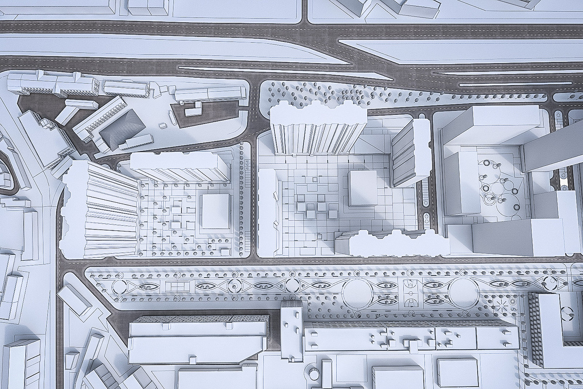 Residential and Industrial UrbanArea, an Architecture 3D Model by 3DNUTS (Photo 21 of 21)