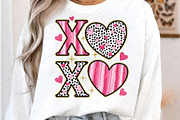 XOXO Valentine Day Heart Brushstroke, an Illustration by Libby Wishes (Thumbnail 3 of 8)