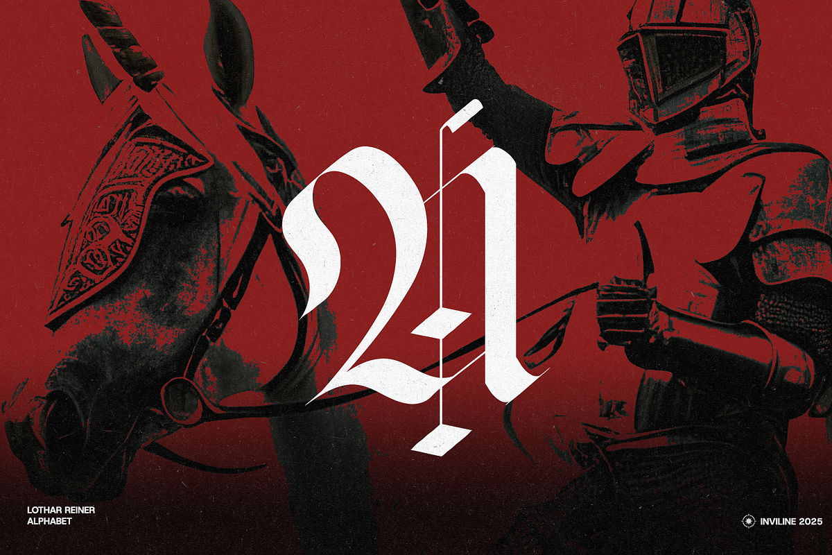 Lothar Reiner – Gothic Blackletter, a Blackletter Font by Inviline.co (Photo 2 of 15)