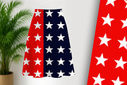 Patriotic Stars Red White and Blue, a Background Graphic by Sharon Schwalbe (Thumbnail 3 of 6)