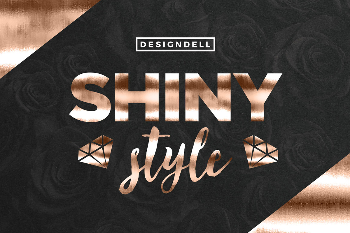 Foiled Photoshop Styles preview 7