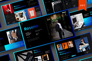 Rosena – Business PowerPoint, a Presentation Template by Dens Creative Studio (Thumbnail 1 of 6)