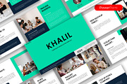 Khalil – Business PowerPoint, a Presentation Template by kreatifreya (Thumbnail 1 of 5)