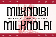 Milknolri A New Display Font, a Serif Font by Storytype Studio (Thumbnail 9 of 15)