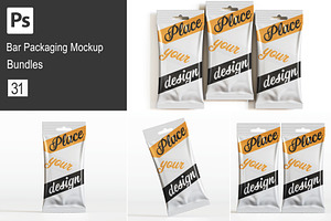 Bar Packaging Mockup Bundles, a Packaging Mockup by Ambo Ampeng