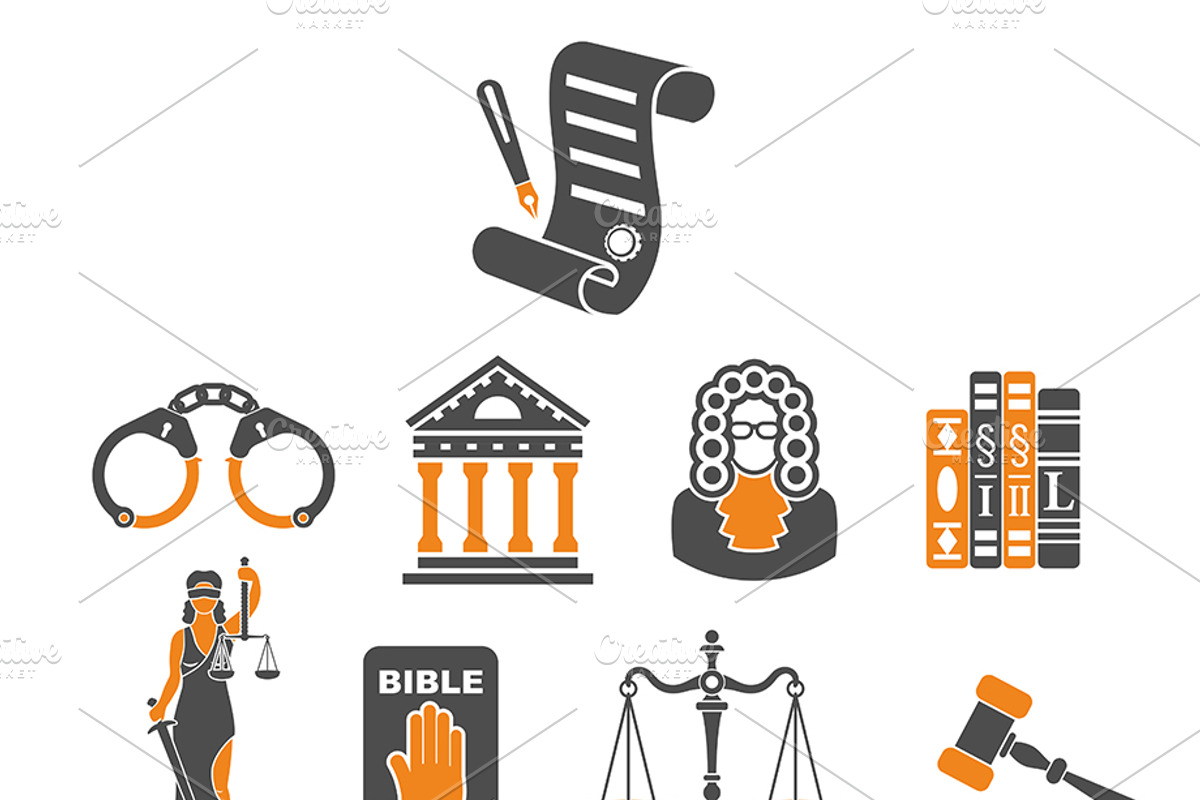 Law and Justice Concepts, an Object Illustration by TAlex (Photo 6 of 7)