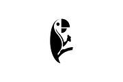 Modern Parrot Food Logo, a Branding & Logo Template by Luxury Logos (Thumbnail 3 of 4)