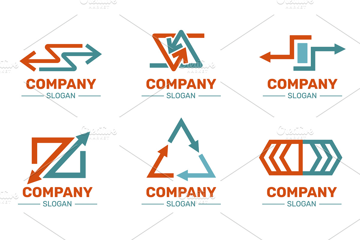 Arrow switch logos. Exchange icons, an Object Illustration by YummyBuum