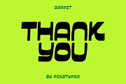 Garpit Organic Reverse Contrast Font, a Sans Serif Font by Pekotype (Thumbnail 16 of 16)