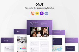 Orus Responsive Agency Template