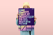 Bloxy Display Typeface, a Font by MIKE™ (Thumbnail 2 of 3)