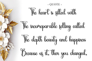 Angelina Calligraphy, a Handwritten Font by FreshTypeINK (Thumbnail 6 of 8)