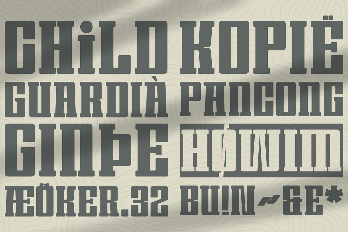 Gracho, a Slab Serif Font by Linecreative (Photo 2 of 8)