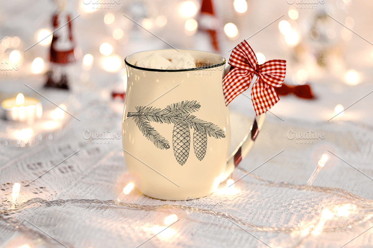 Christmas hand drawn set, a Decorative Illustration by Ekaterina (Photo 15 of 16)