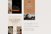 Bela | Podcast Canva Template, a Social Media Template by With Faith & Love (Thumbnail 8 of 12)