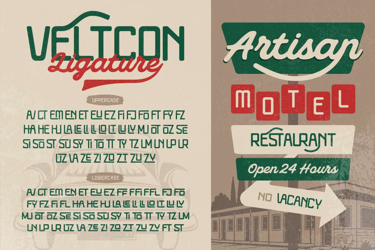 Veltcon, a Sans Serif Font by Artisan Themes (Photo 6 of 11)
