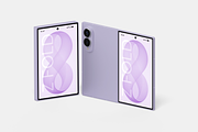 Samsung Galaxy Z Fold 8 Mockup, an Android Mockup by DSNA Mockup (Thumbnail 4 of 5)
