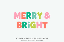 Merry & Bright Font