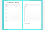Goals Planner for Mini Happy PDF, a Stationery Template by EasyLifePlanners (Thumbnail 4 of 7)