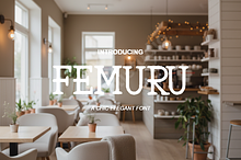 Femeto – Elegant Display Font for Lu