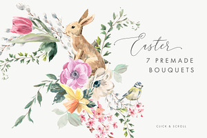 Easter Flower Clipart