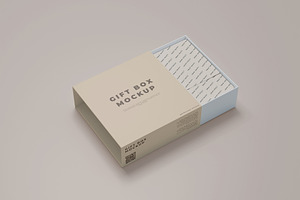 Bundle Gift Box Mockup