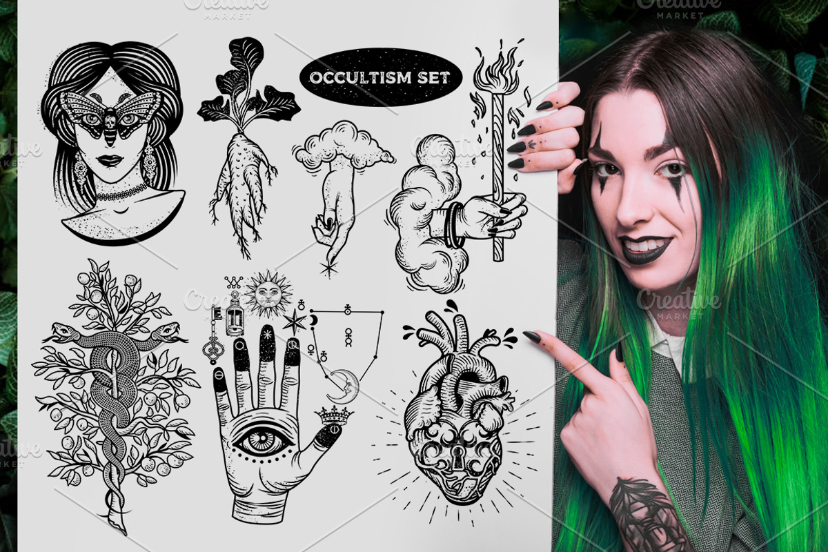 Occultism Collection, an Illustration by Moloko88 (Photo 1 of 5)