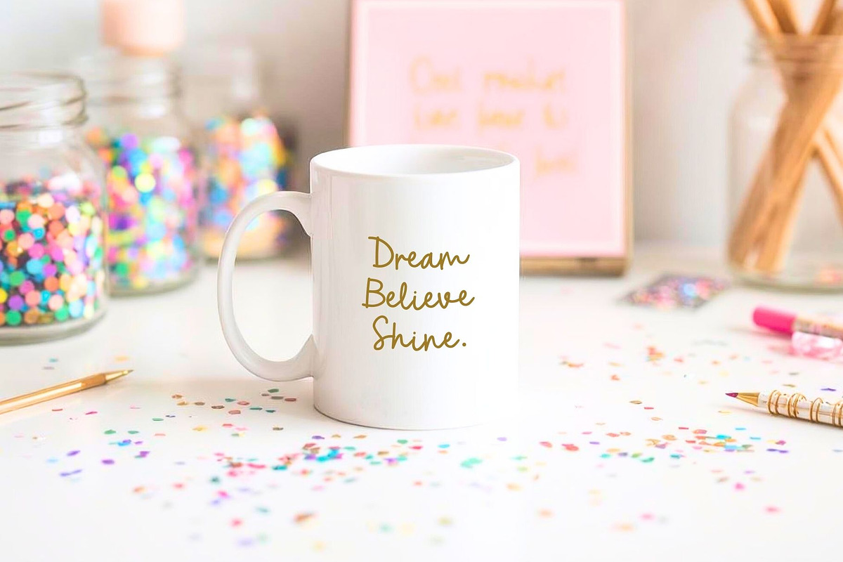 Chasing Rainbows Script Font, a Script Font by Sparkle & Speckle (Photo 6 of 7)