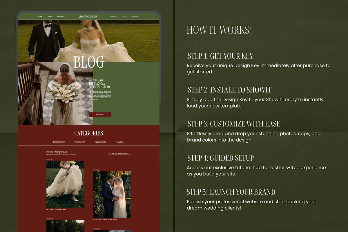 Editorial Showit Website Template, a Websites & App Template by OliaMuseDesign (Photo 7 of 10)
