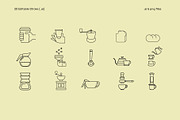 Coffee Illustration (Wake Up), a Food Illustration by Elysamunster (Thumbnail 2 of 17)