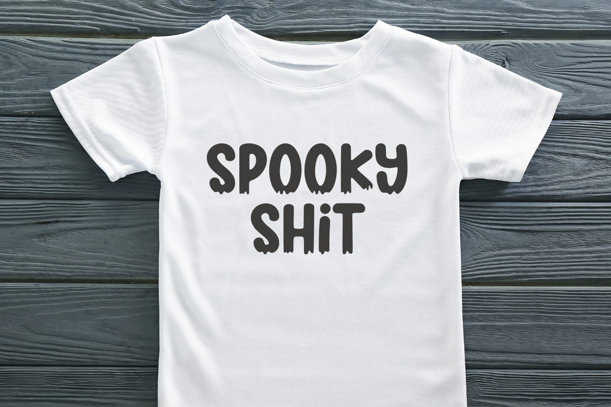 Scary Party - Spooky Display Font, a Handwritten Font by SaktiAvellin (Photo 4 of 8)
