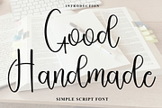 Good Handmade, a Handwritten Font by InermediaSTUDIO (Thumbnail 1 of 8)