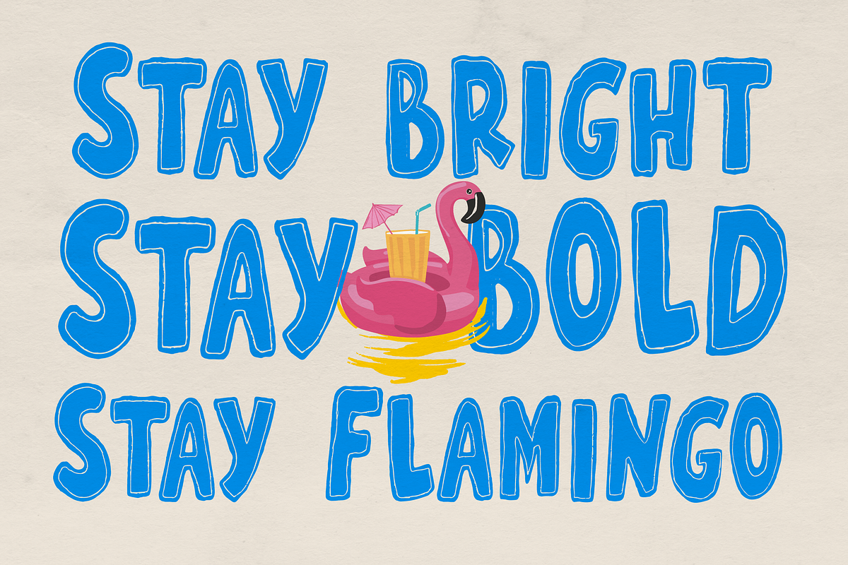 Wonky Dongki | Hand Drawn Display, a Handwritten Font by gracetype_studio (Photo 4 of 12)