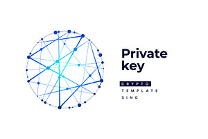Sign, logo Blockchain transaction, a Branding & Logo Template by Foxys Graphic
