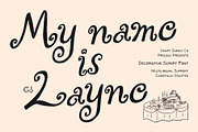 CS Layne – Whimsical Font, a Handwritten Font by Craft Supply Co. (Thumbnail 1 of 8)
