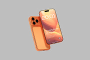 iPhone 17 Pro Max Mockup, an iPhone Mockup by mahremdesign (Thumbnail 4 of 6)