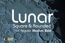 PM Lunar Retro Sci-Fi Font
