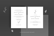 Modern Simple Wedding Suite, an Invitation Template by Azka Creative (Thumbnail 4 of 5)