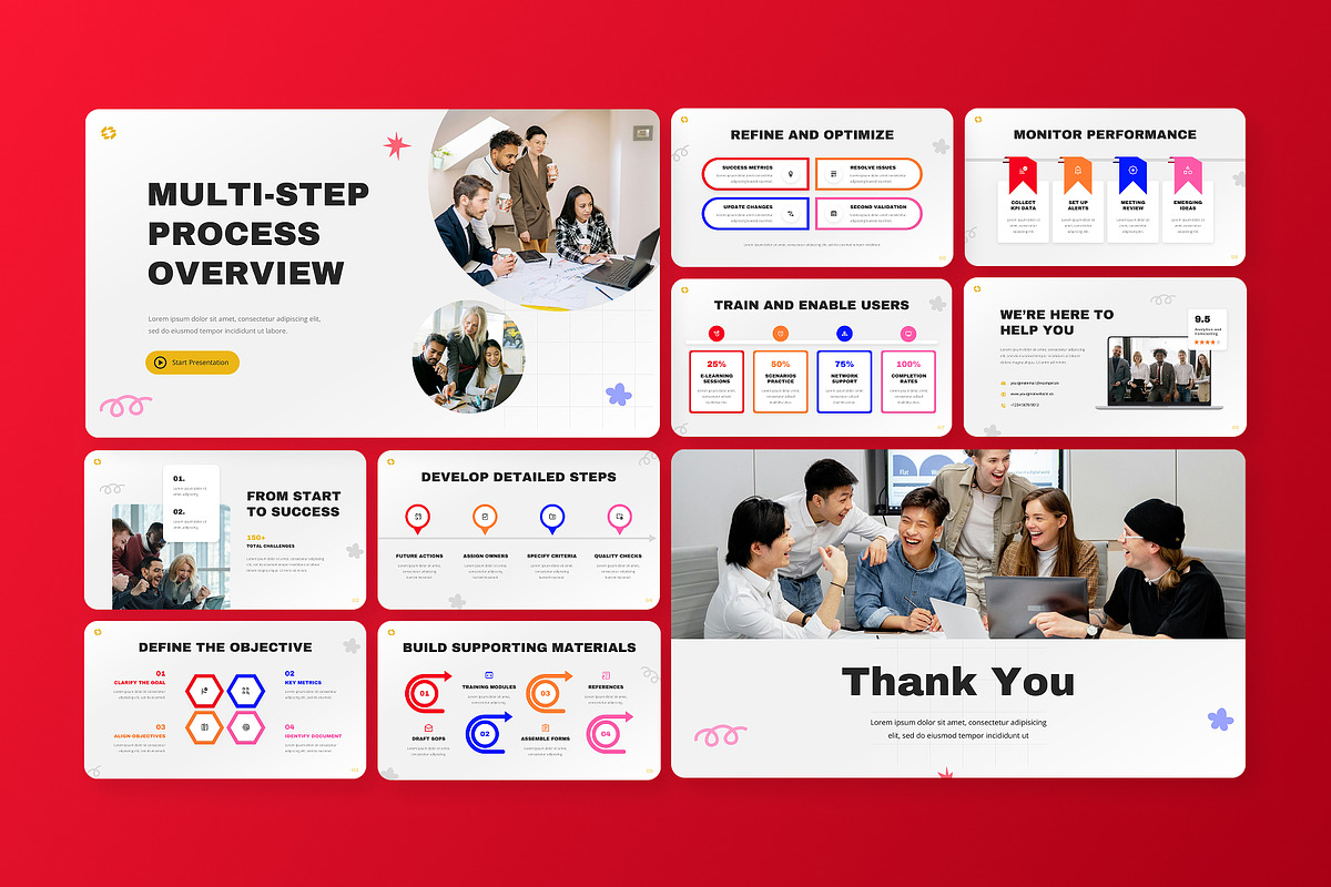 Multi Step Process Keynote, a Presentation Template by Antstheme (Photo 3 of 4)