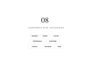 Web Wireframe Kit for Corporate Site, a Wireframe Template by UX Design Mastery Shop (Thumbnail 3 of 10)