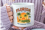 FLORIDA EST. 1845 THE SUNSHINE STATE, an Illustration by Craft Nest (Thumbnail 5 of 5)