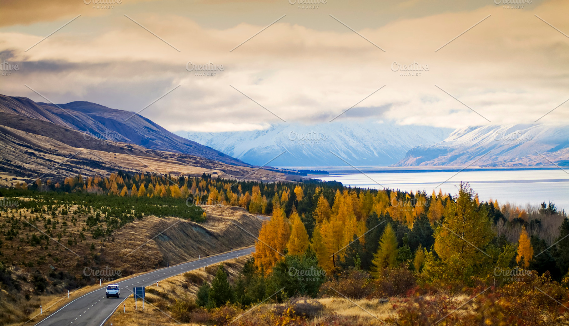 New Zealand Spectacular Drive, a Nature Photo by THP Creative