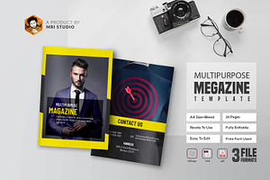 Multipurpose Magazine, a Magazine Template by MRI STUDIO